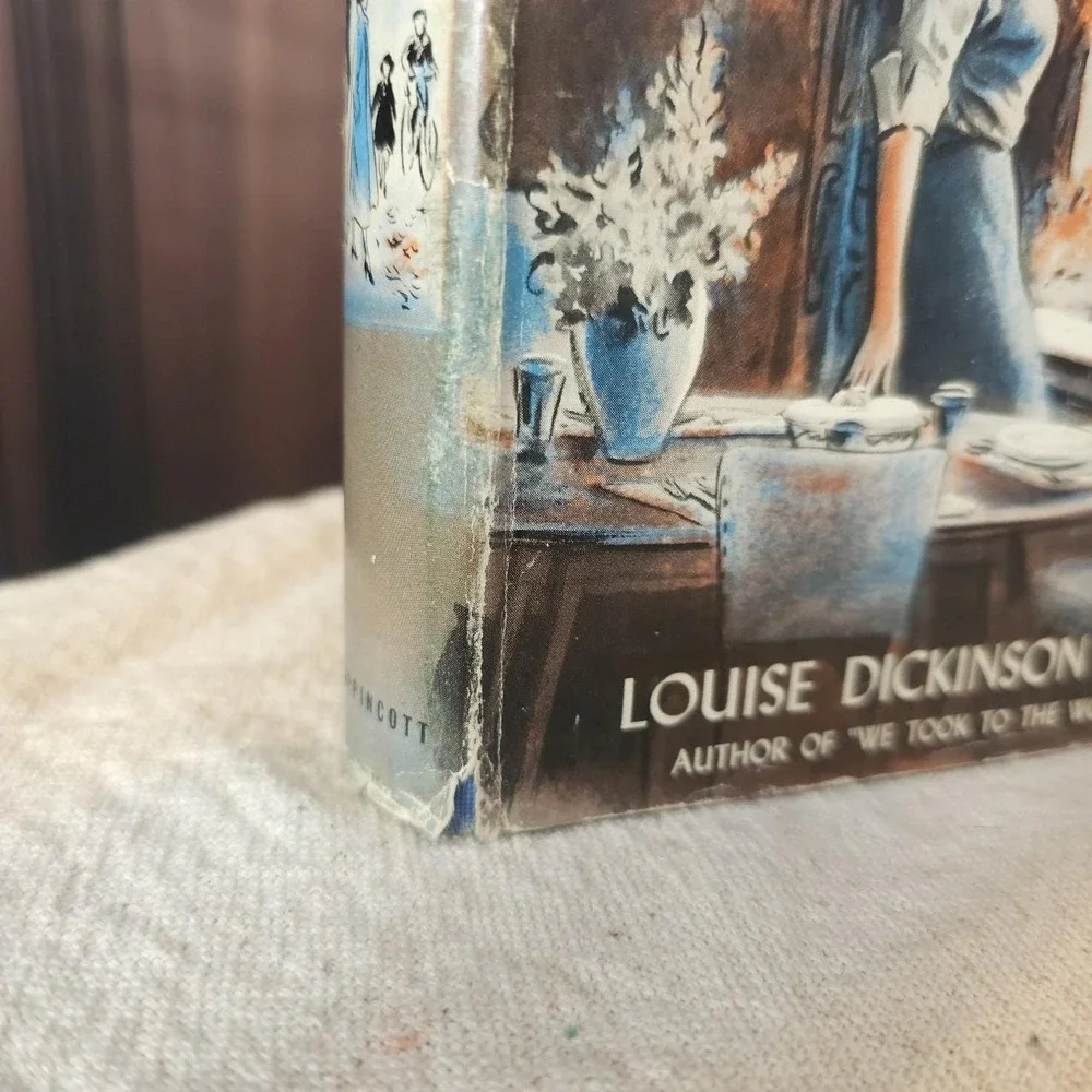 Only Parent Louise Dickinson Rich First Edition 1953 Hardcover Dust Jacket Book